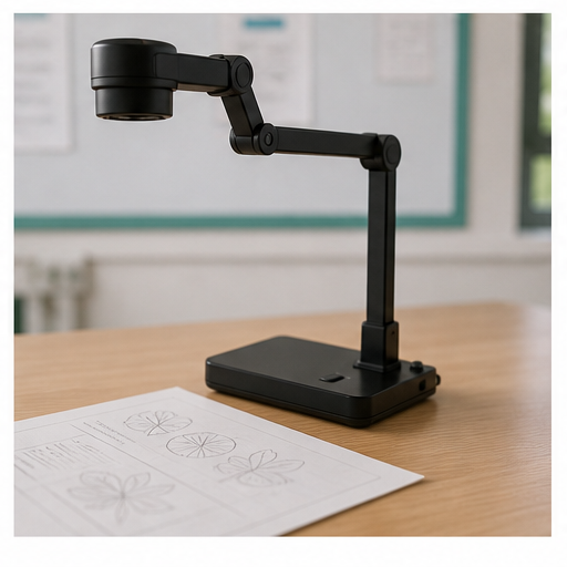 Dokumentenkamera auf einem Lehrertisch