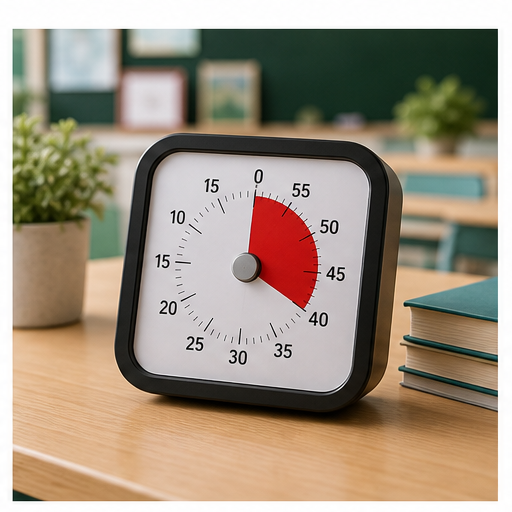 Visual Timer auf einem Lehrertisch